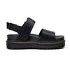 Sandali taglia grande donna popolari estivi nuovi europei e americani punta tonda tinta unita muffin suola morbida romani scarpe da spiaggia sandali platform