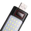 Rechargeable Mini Led Flashlight Worklight Keychain Light Camping Lamp Easy To Carry Multiple Lighting Modes Waterproof Material