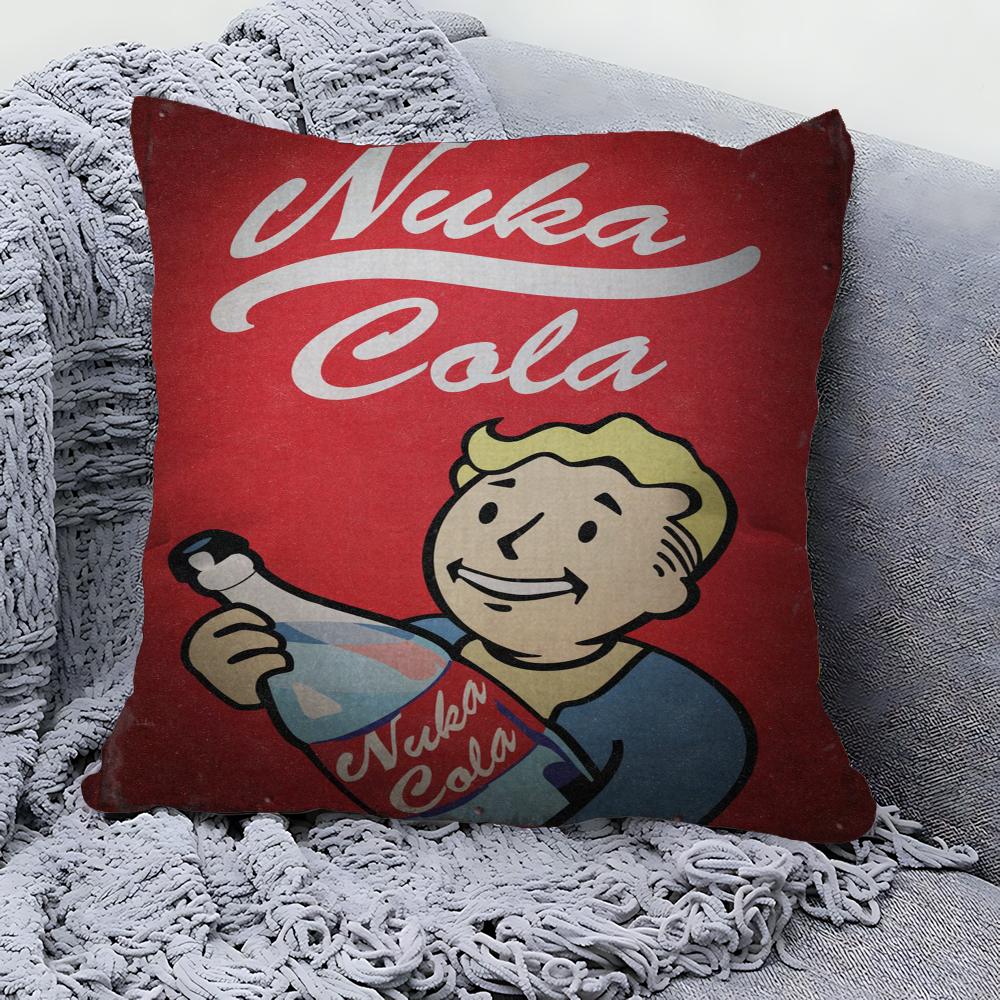 Fallout 3 4 Game Office Cushion Pillowcase Car Cushion Cover45X45CM Lumbar Pillowcase Sofa Pillowcover