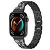 Pro Huawei Watch Fit 3 kovový pásek zdobený kamínky chytré hodinky popruh na zápěstí