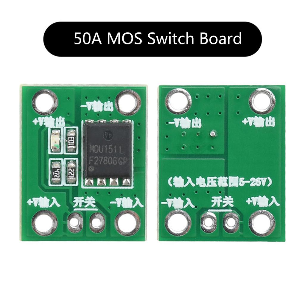 High Power MOS Trigger Switch Driver Module For Stable Operation Up To 100A 50A 20A Ideal For Heavy Load Equipment