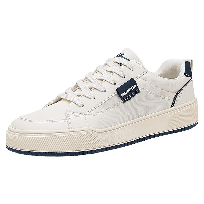 Huili Official Men's Shoes, Thin And Fashionable 2025 Sneakers, Classic Versatile Footwear for Men, Beige Deep Blue Color, Size 44