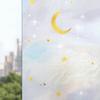 Bunt Buntpflanze Blume Fensterglasfolie Statische Aufkleber Abnehmbar PVC Dekorative Sichtschutzfolie für Zuhause Büro