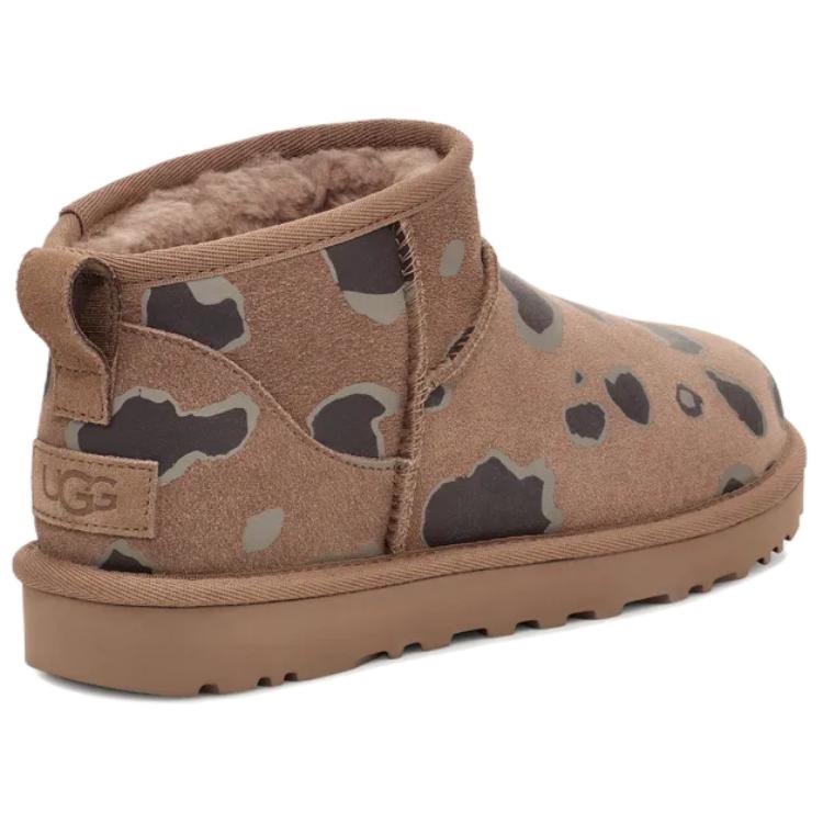 UGG Klassisk Ultra Mini Appaloosa Mote Komfortable Korte Snøstøvler Dame støvler 1166890-CRBO