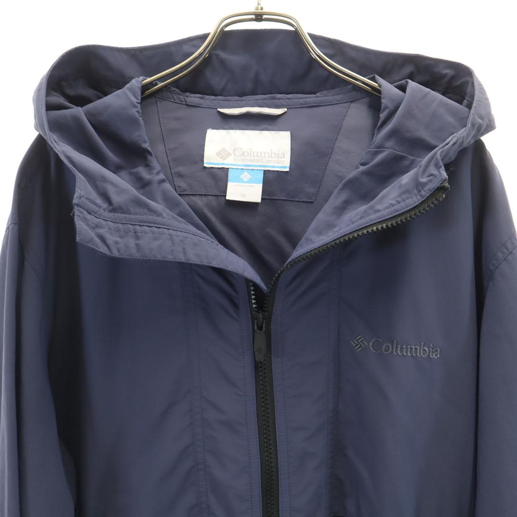 Columbia Hazen Jacket XL Navy Outdoors Men's Used