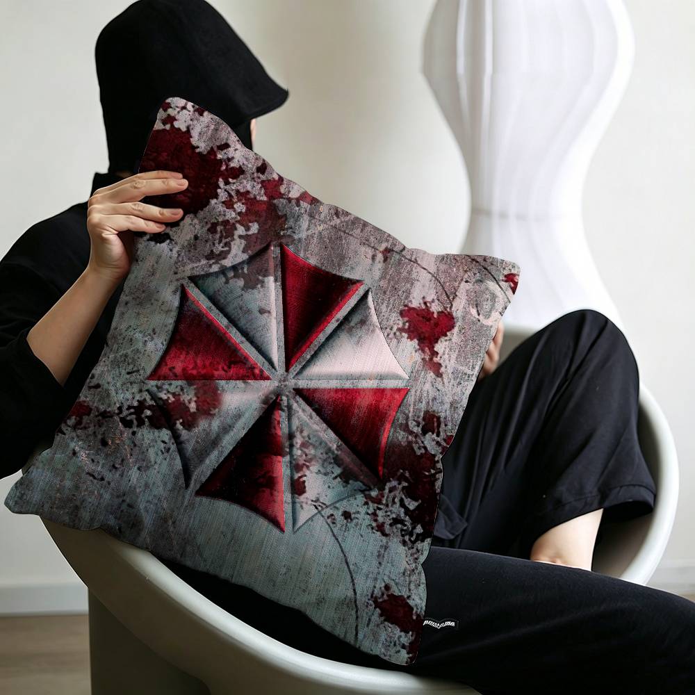 Game R-Resident E-Evil U-Umbrella Cushion Cover Decorative Pillow Sofa Home Decor case pillow cases