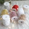 Christmas Decorations Chain Bead String DIY Christmas Tree Pendant Pearl Chain  For Home Room Decor