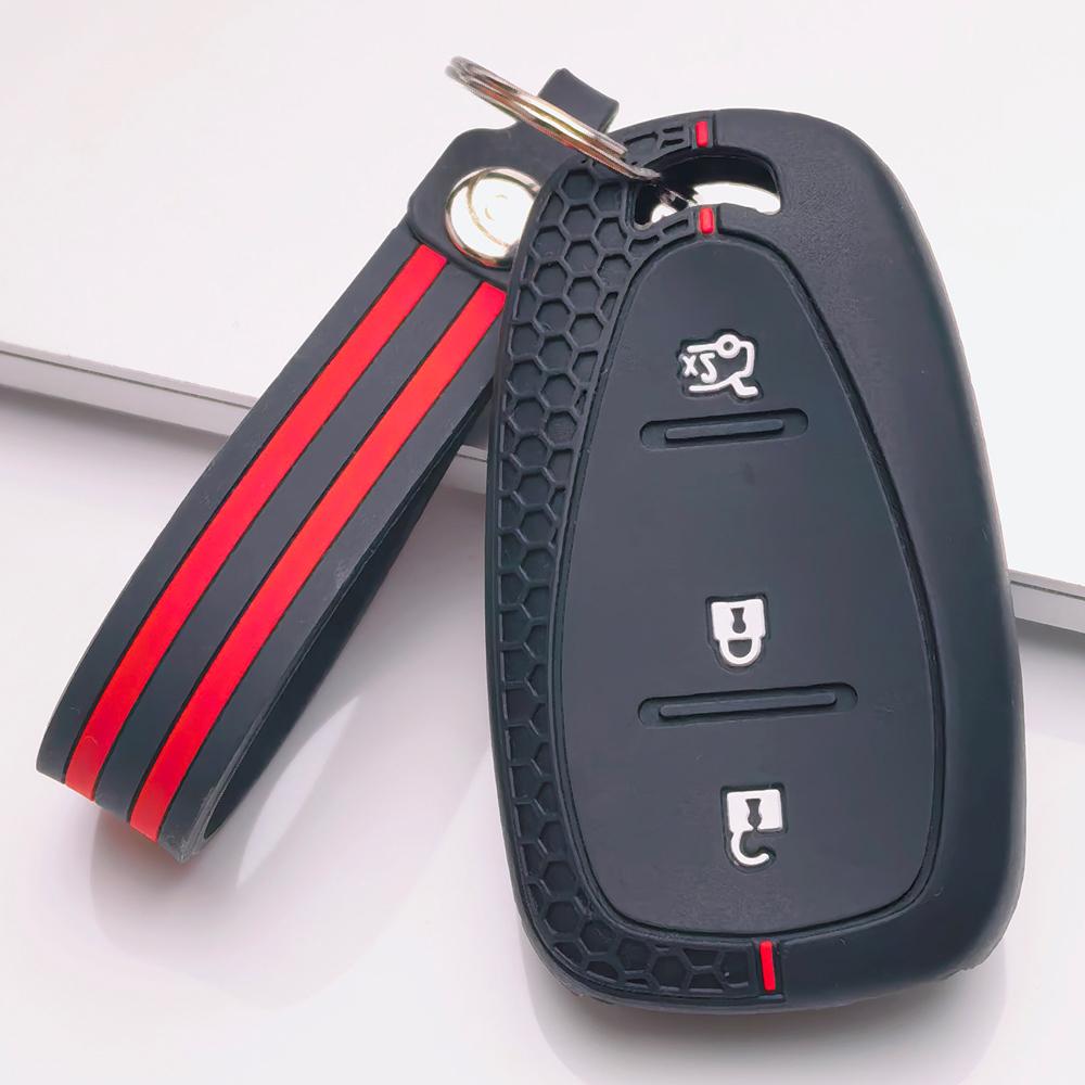Key Fob Cover for Chevrolet Chevy Equinox Malibu XL Cruze Spark Sonic Traverse Anti-Scratch Surface Shockproof Structure Soft Grip Texture