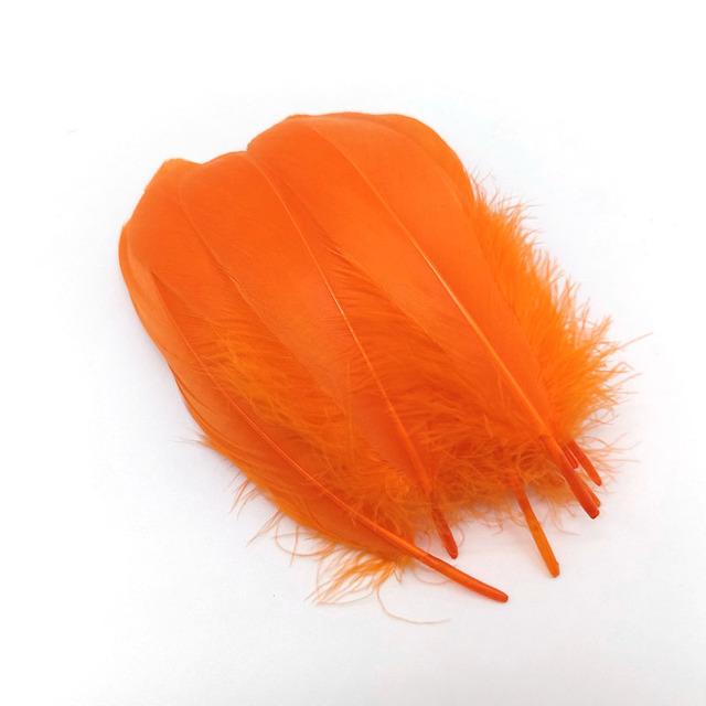 20pcs /Lot Goose Feathers For Crafts Diy Pluams Jewelry Making Wedding Clothing Decoration Accessories Needlework Plumes 15 .20cm
