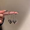 Fashion Multilayer Ring C- Shaped Stud Earrings for Women Minimalist Minority Design Earrings Fashionable Earrings Accessible Luxury Fancy