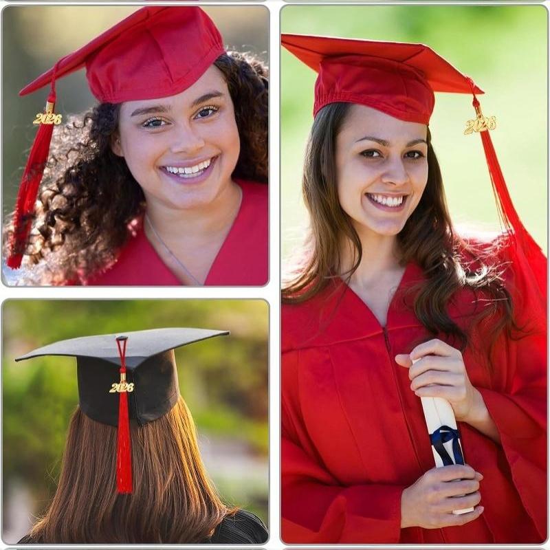 2026 Polyester Alloy Academic Tassel Hanging 10 Colors Pure Color Charm Pendant Diy Crafts Style Student Dress Up Tassel