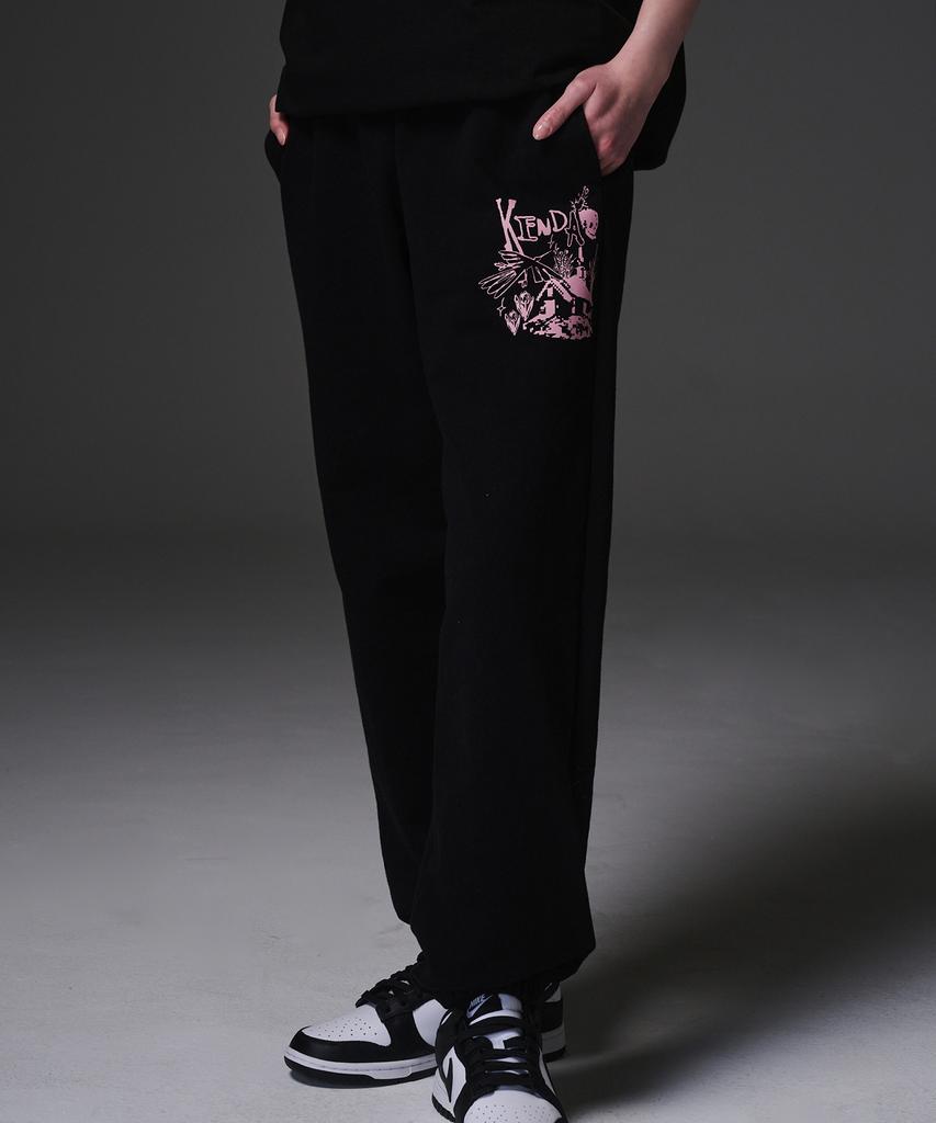 KENDA Rough Sketch Training Pants (Black)