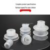 Industrial Silicone Mechanical Arm Vacuum Suction Cup Nozzle – Single/Double/Triple Layer Pneumatic Head