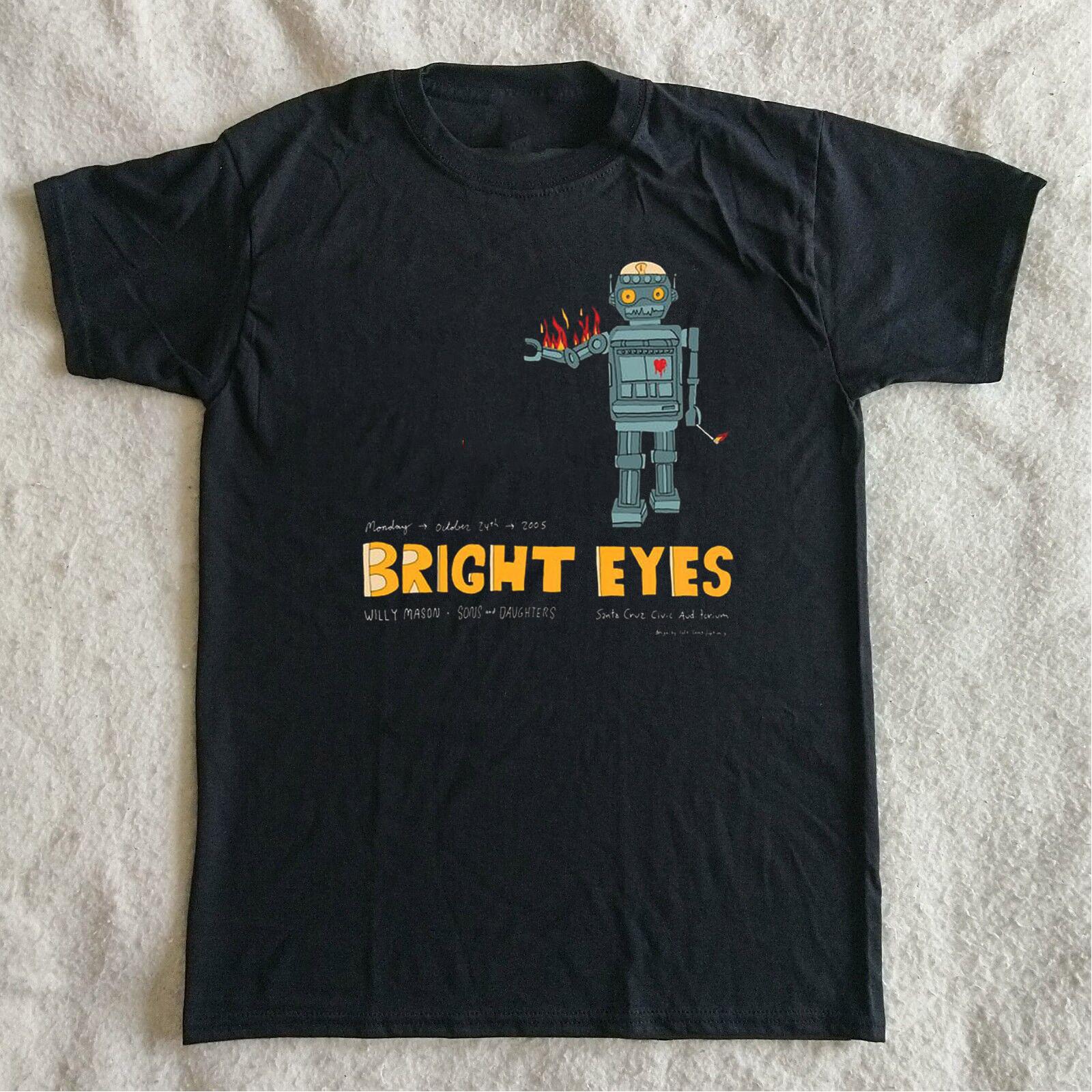 Bright Eyes Band Gift For Fan On Tour T Shirt Full Size S-5XL XXL