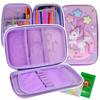 [PACK][1] Large Expandable Unicorn Pencil Case Magical Unicorn 3D Z1073