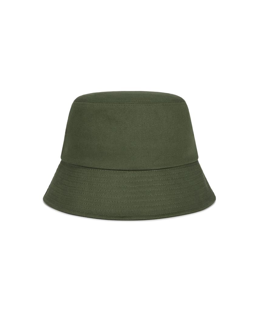 Bajal Va Curved Patch Bucket Hat Khaki
