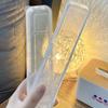1Pc Rectangle Plastic Transparent Storage Box Nail Rhinestone Brush Case