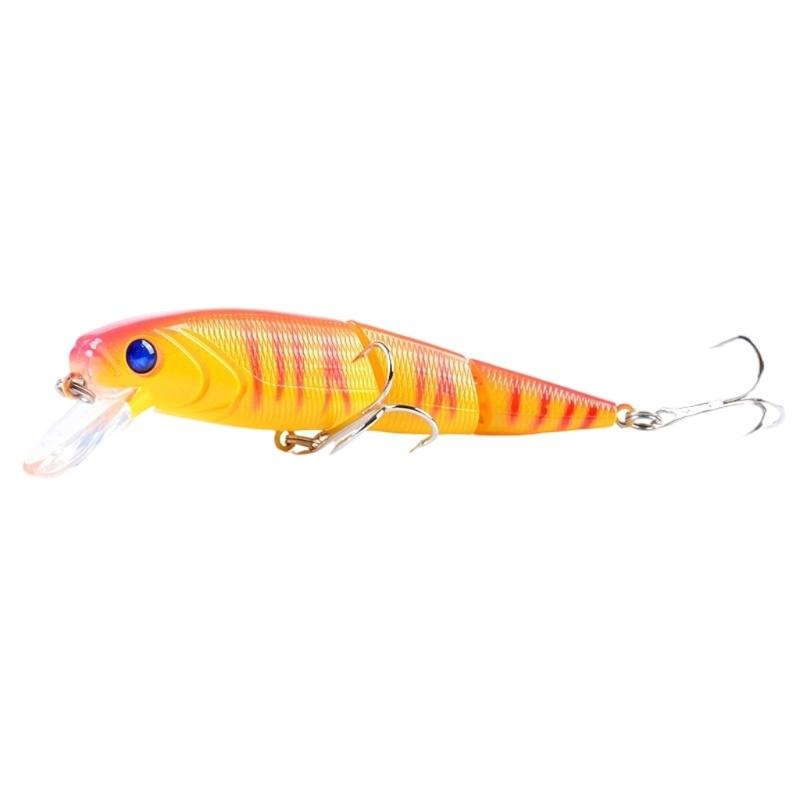 Swimming Lures Multi Jointed Swimbaits with Hook 10.5cm Fishing Lure Artificial Hard Baits for Trout