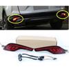 LED Rear Bumper Tail Light Fit For Honda CRV 2017 2018 Driving Brake Light Sequential Turn Signal Light Reflector Rear Lamp Bumper Light