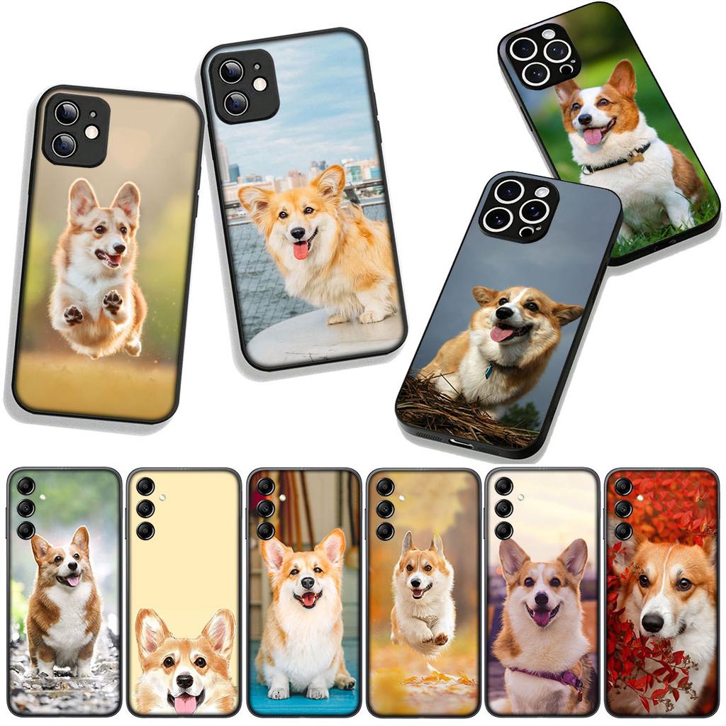 Handyhülle Hund Niedlich Corgi Hülle für Xiaomi Redmi Note 15 11 9 10 Pro Plus A5 9A 9T 10A 10C 9C NFC 15C 8T Hülle