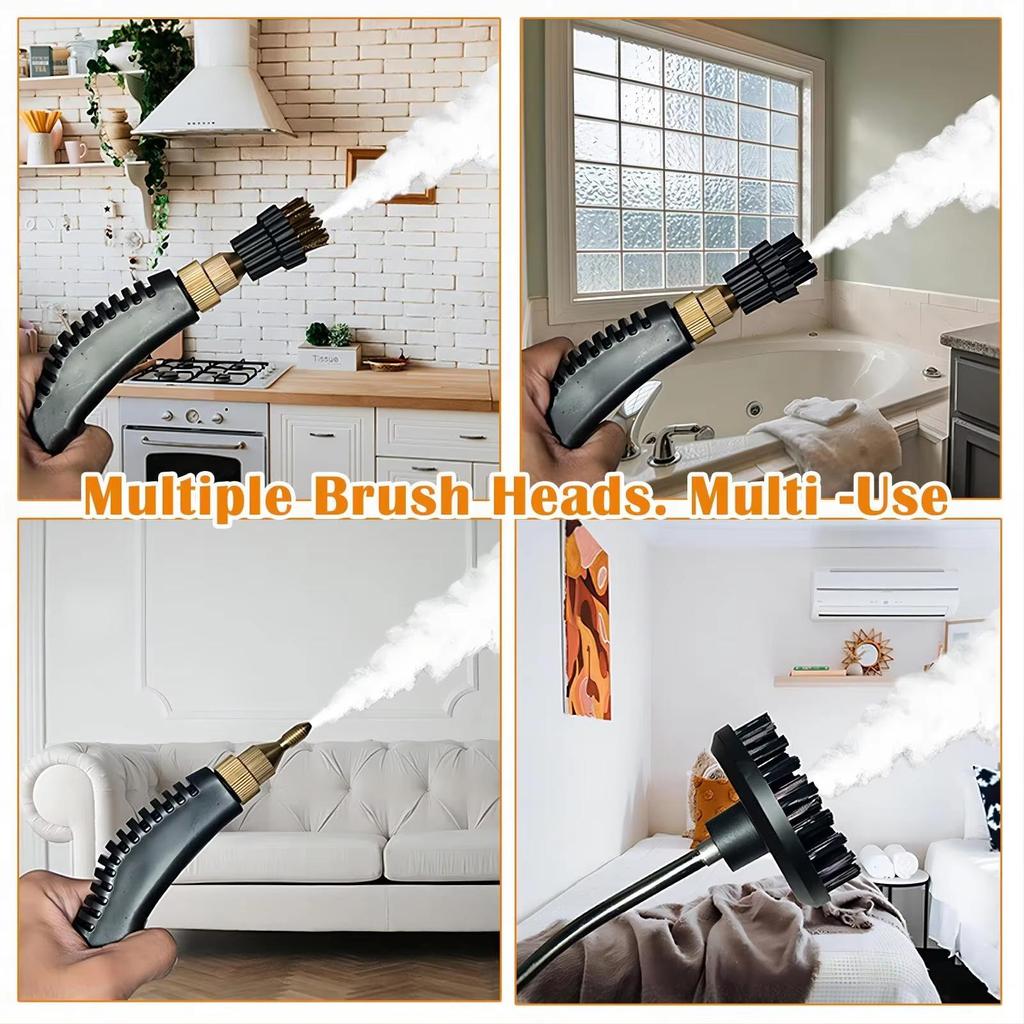 Limpiador de Vapor de Alta Temperatura – Tanque Grande para Campanas de Cocina, Limpieza de Coches, Esterilización y Uso Doméstico Resistente a Ácidos