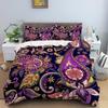Ethnic Mandala Duvet Cover Set 3D Print Quilt Set Abstract Art King Queen Full Size Polyester Bedding Set For Boys Girls Kids