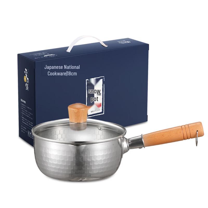 

Yoshida Master Stainless Steel Yukihira Pot with Glass Lid