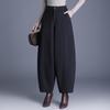 Winter Casual Warm Slimming Pumpkin Harem Pants – Korean Style Wide Leg