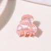 Small Hair Claw Jelly Color Hair Styling Clip Mini Size Updo Shark Hair Claw Versatile Hair Accessory