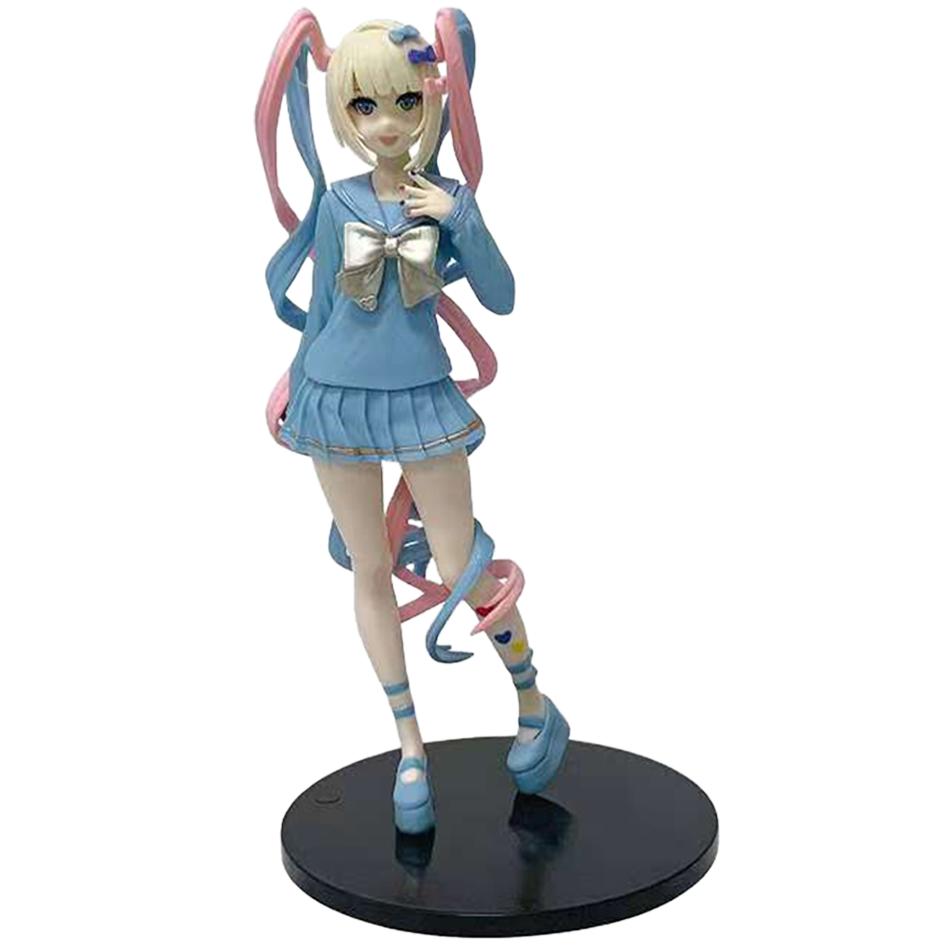 NEW Anime NEEDY GIRL OVERDOSE Figures Cute Rain Action Figures Beautiful Girl Model PVC Figurine Collection Desktop Birthday