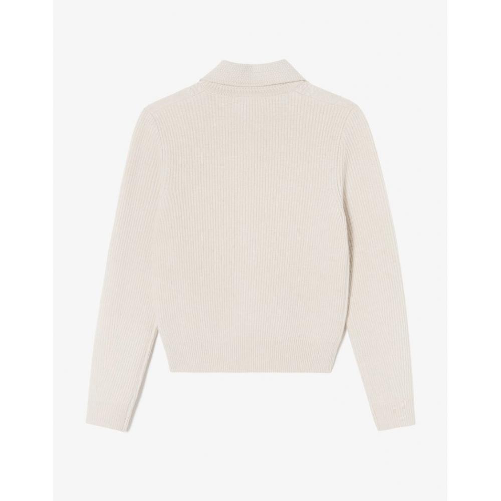 LacoSte Women S Cable Crop Cardigan Af779e 54n Xfj