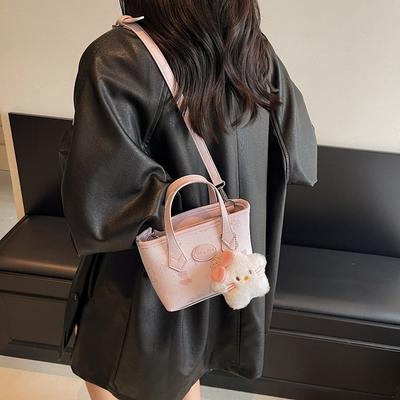 Today's Popular Bags, New Summer Texture Niche Shoulder Bags, Versatile Messenger Bucket Bags