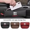 Car Seat Gap Slot Crevice Storage Box Organizer Bag For Seat Leon 5f Ibiza 6l 6j Leon 1p Cushion Altea Xl Leon Mk Car Accessorie