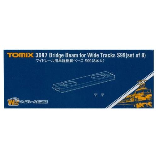 

TOMIX N Gauge Wide Rail Single Track Pier Base S99 (8 pieces) 3097 Model Railroad Supplies
