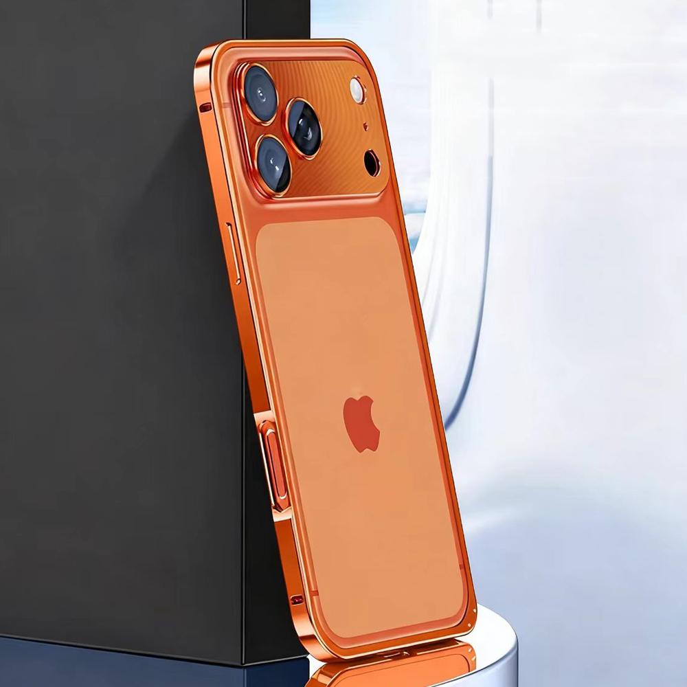 Luxury Aviation Aluminum Alloy Frame Bumper Case For iPhone 17 16 15 14 13 12 Pro Max Metal Lens Protection Shockproof Phone Cover