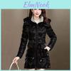 Winter Jacket Midlength Padded Down Womens Slim Waist Padded Jacket Womens Trendy Thick Warm Padded Jacket Jacket