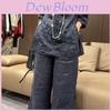 Geometric Embroidered Womens Summer Sleeve Pantsuit For Casual Office Wear