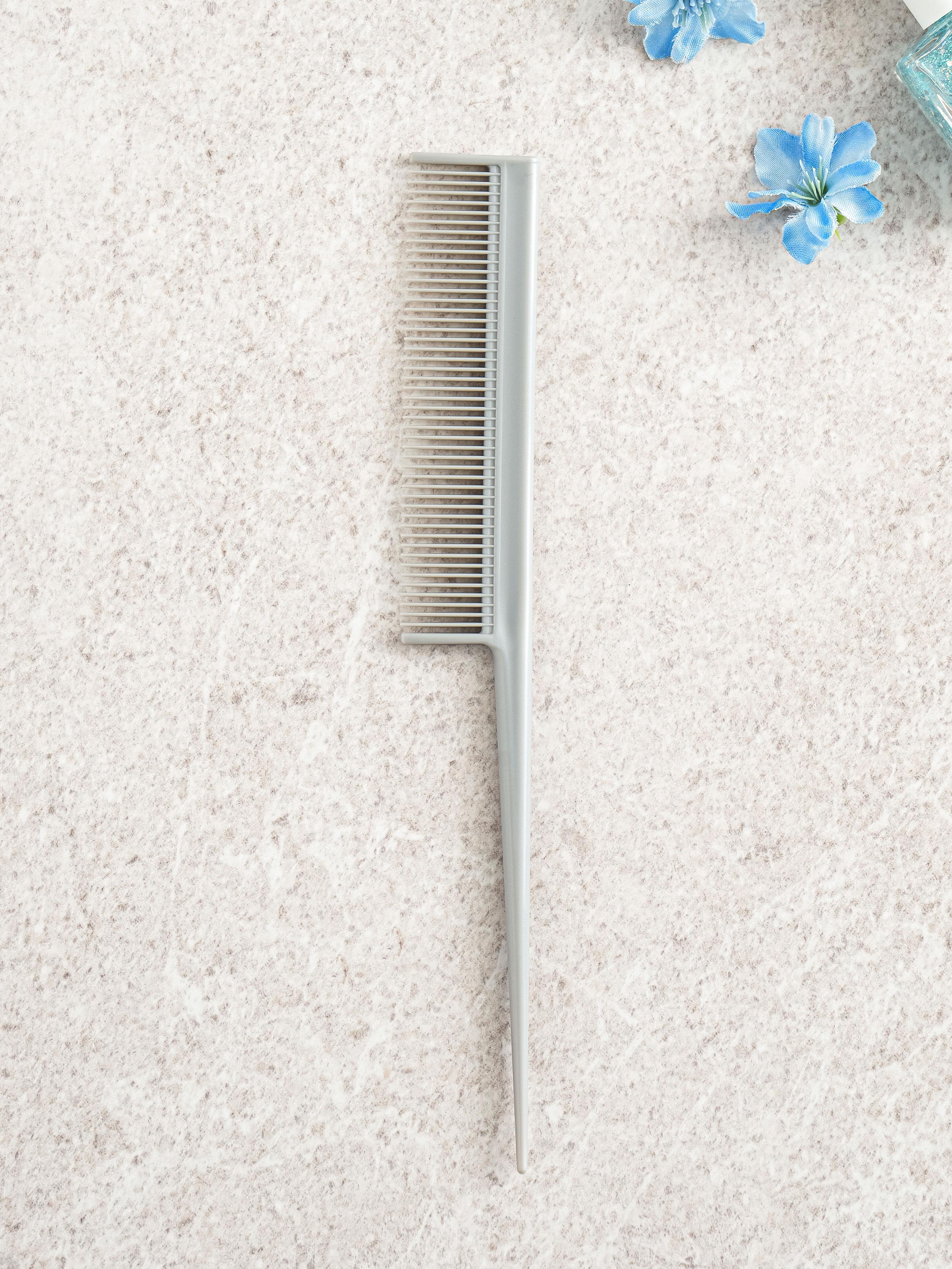 Japanese Anti-Static Tail Comb - Grey 1ea