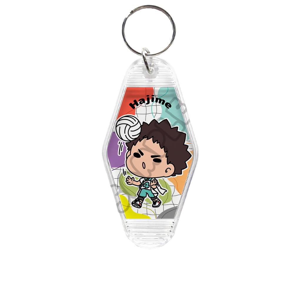 

6th Room Keychain M IB Haikyu!! [Iwaizumi Hajime] Everyone s Mochocho!