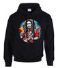 BOB MARLEY RASTA JAMAICA Music Hooded Hoodie Black -31174 -SW