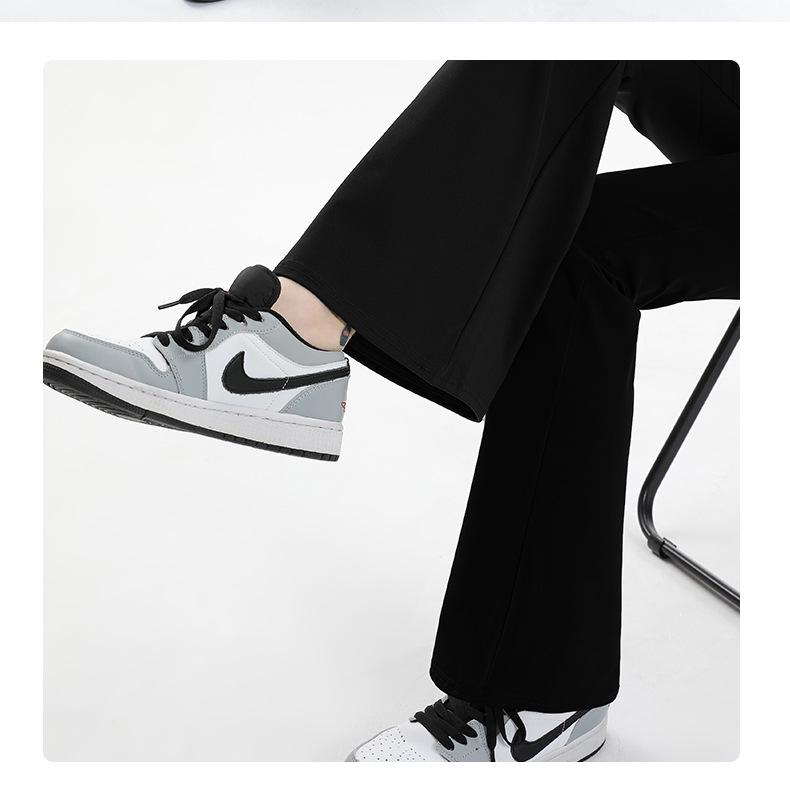 Barbie Hosen mit weitem Bein: Hohe Taille, Hohe Elastizität, Koreanischer Stil Herbst/Winter Leggings für Damen