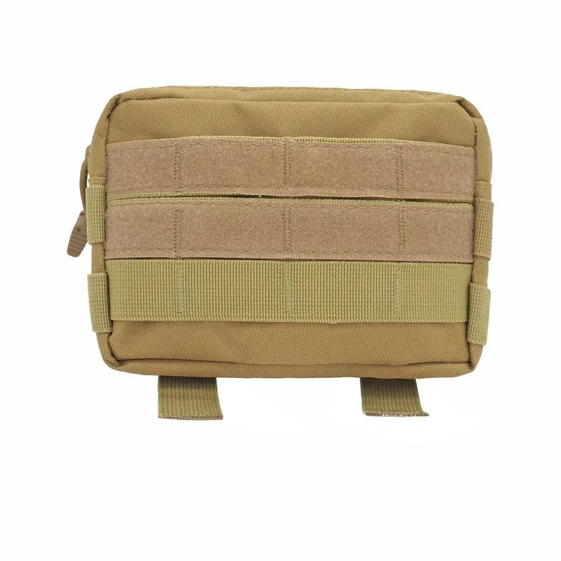 600D Outdoor Accessory Pack EDC Tool Kit Molle Camouflage Tactical Waist Bag Change Phone Bag Accessories Commuter Bag
