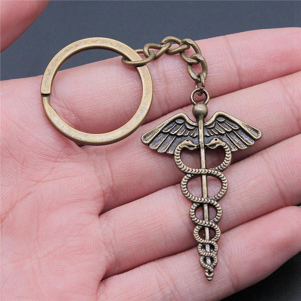 Anime Dragon Snake Oriental Keychain for Office Workers Fashion Casual Gift for Kids Retro School Charm