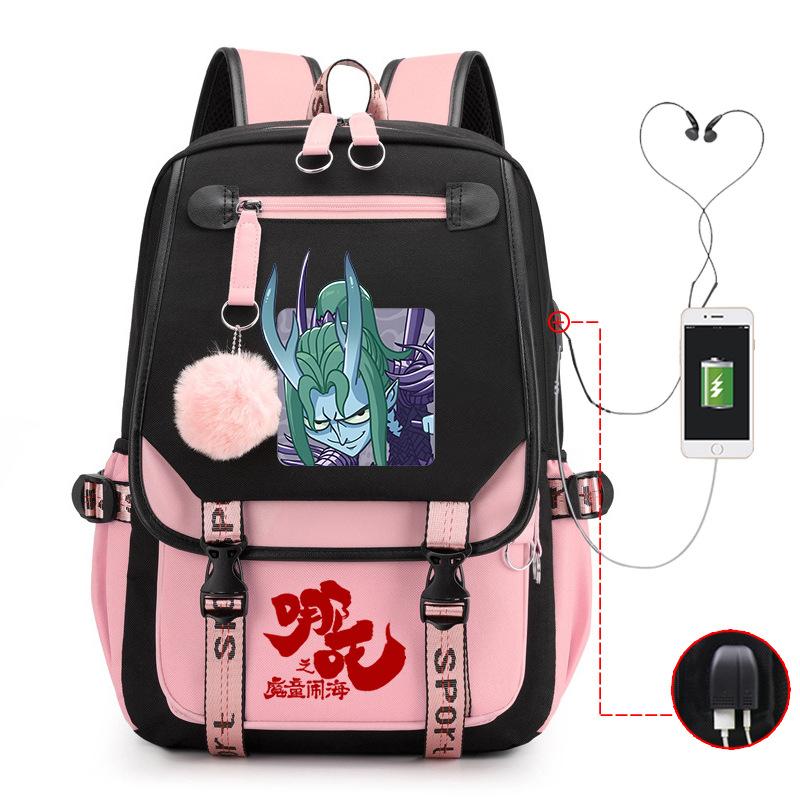 Movie Shengong Leopard Shiji Empress Cartoon School Bag Primary and Secondary School School Bag Large Capacity Campus Versatile Leisure Backpack