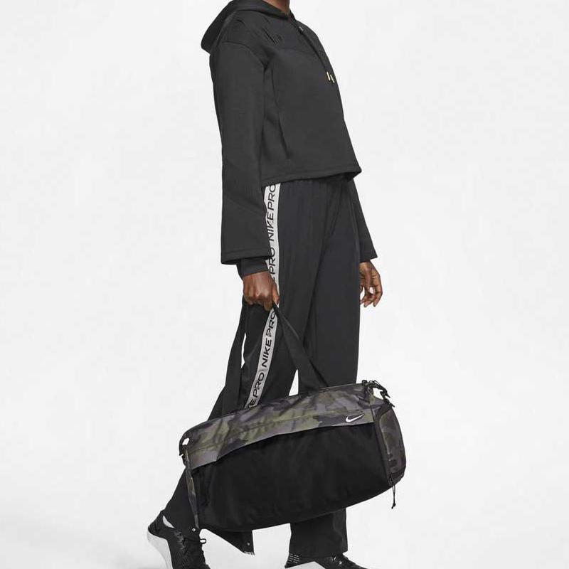 Nike Polyester Handbag, Shoulder Bag, Crossbody Bag, Travel Bag Regular Unisex Black Casual CW9214-010
