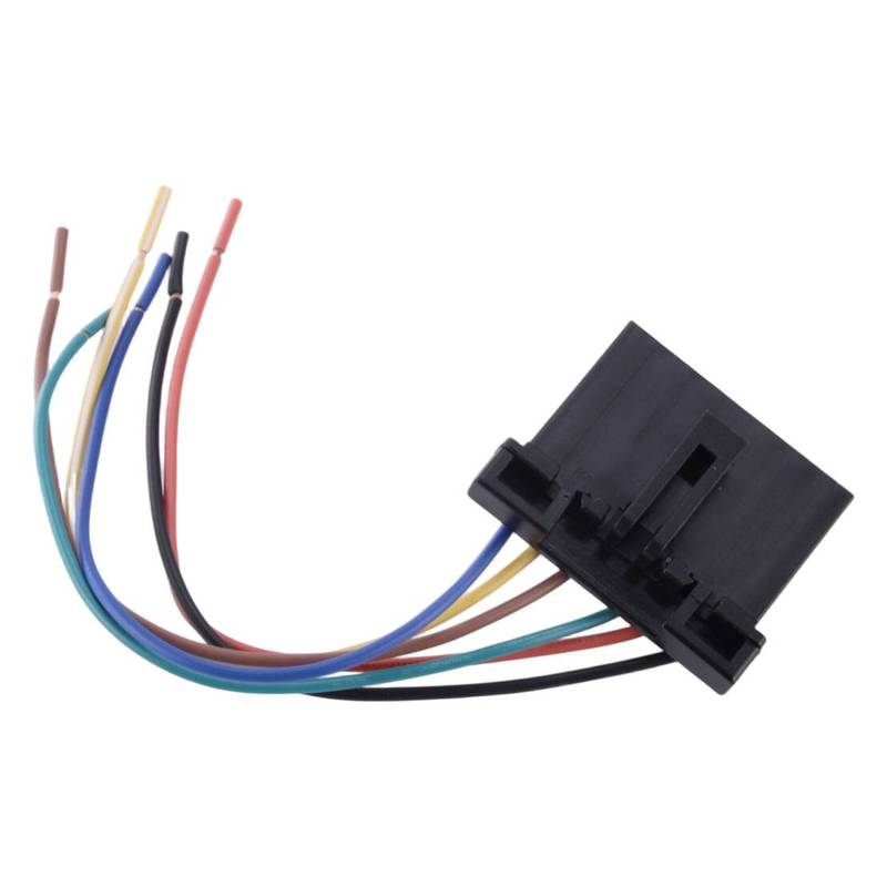 2Pcs Left Right Rear Tail Lamp Light Connector Adapter Harness Cable Wire Wiring Plug Pigtail Fit for Ford Transit Mk6 MK7 2006