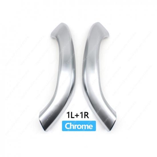 2/4PCS Interior Door Left Right Pull Handle Outer Cover For BMW X1 X2 2016-