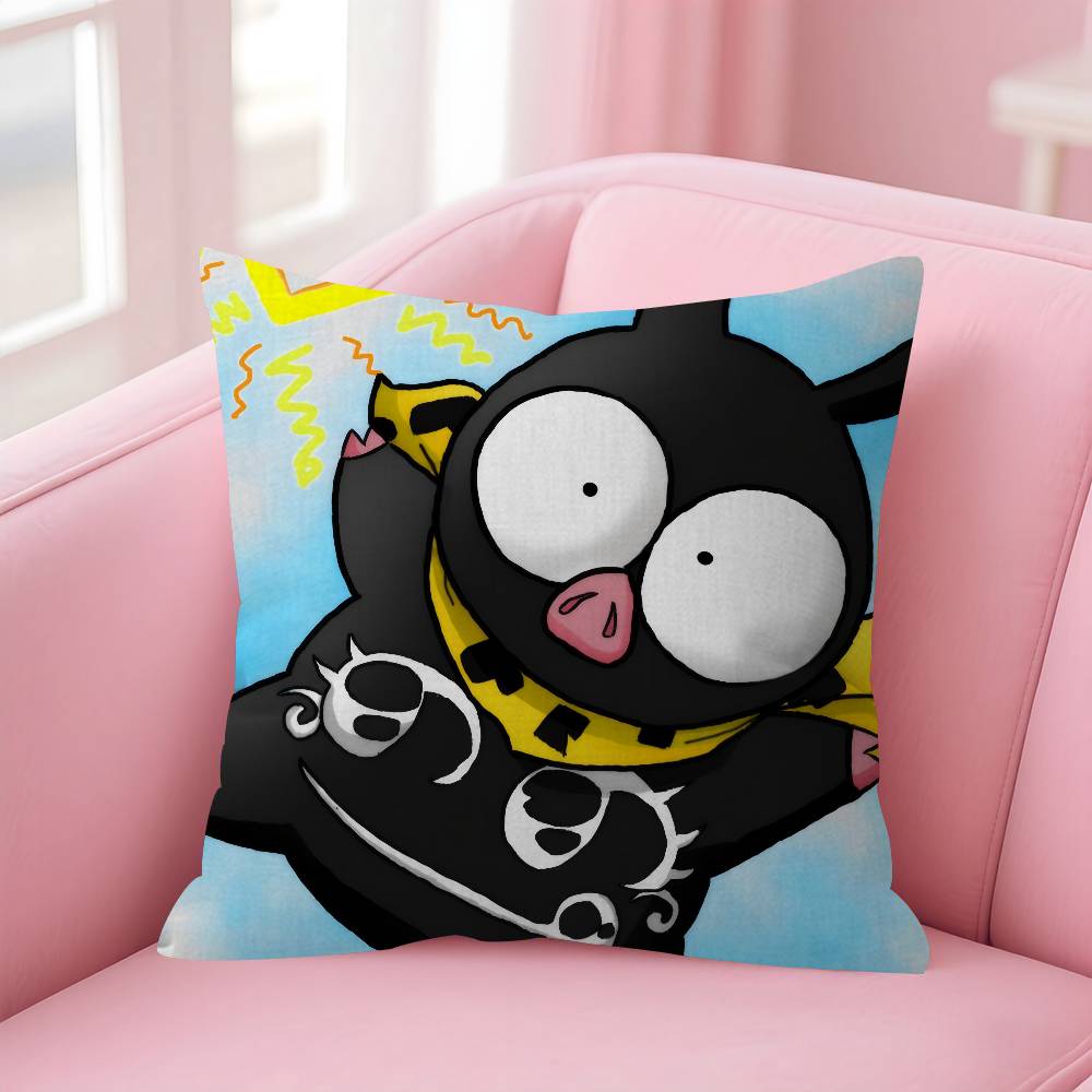 Anime Ranma 2 1 Vintage Cushion Cover Car Throw Pillow Case For Sofa Car Christmas Gift