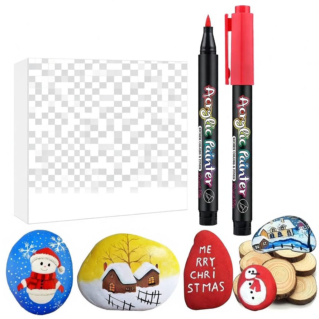 High Value Acrylic Marker Multi Color 12 24 36 Color Set Color Pen Children' S Students Painting Marker Pen GN.7100 12 Color Set