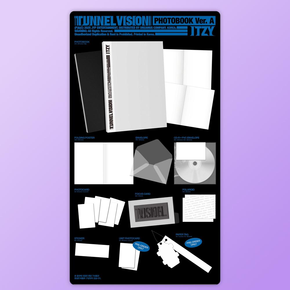 (PRZEDSPRZEDAŻ POB) ITZY - WIZJA TUNELOWA (Fotoksiążka wer.)